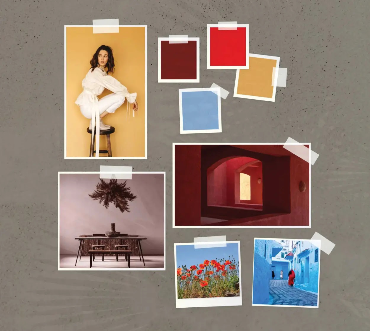 Photos on Wall